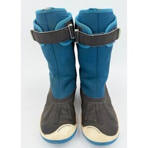 Plae Thandi Kids Blue‎ Rain Waterproof Boots Size 12.5